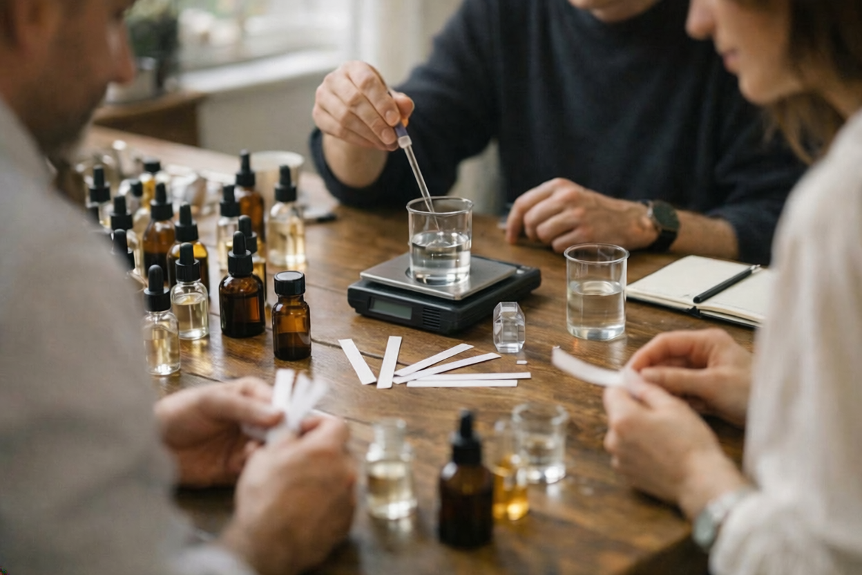 Atelier de création parfum